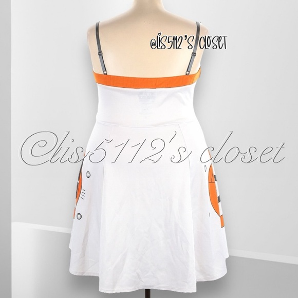 Torrid x Her Universe Disney Star Wars BB-8 Cosplay Costume Swing Dress 3X 22 24 - Picture 6 of 14